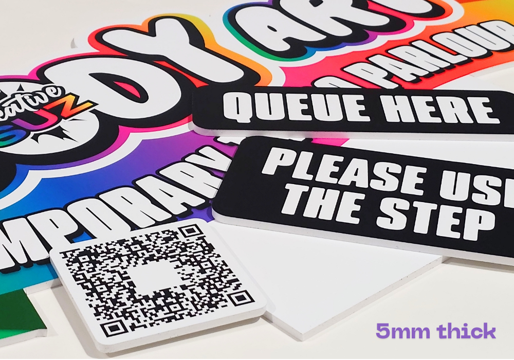 Printed Foamex Sign Boards