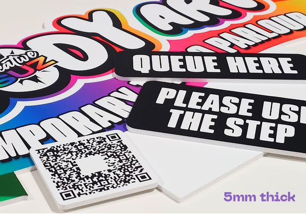 Printed Foamex Sign Boards